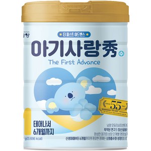 아기사랑수 어드밴스 분유 1단계, 750g, 1개