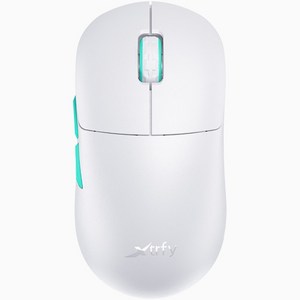 xtrfy 초경량 무선 게이밍 마우스, M8W-WHITE, 화이트