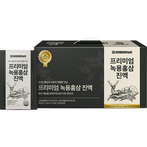 참앤들황토농원 프리미엄 녹용홍삼진액 30p, 1개, 1.8L