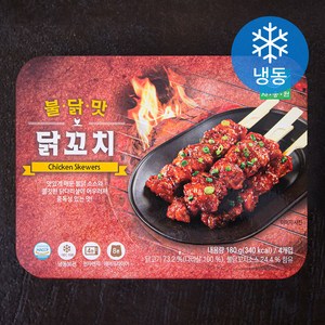 사옹원 불닭맛 닭꼬치 (냉동), 180g, 1개