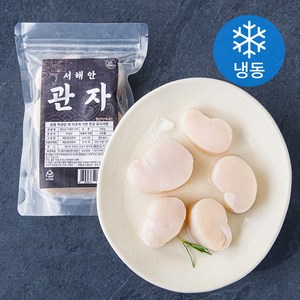 엠수산 서해안 관자 (냉동), 200g, 1개