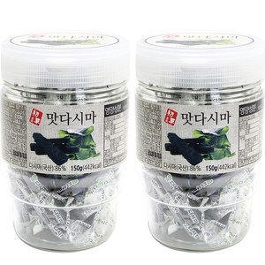 colofood 맛다시마 초초 젤리 컵홀더, 150g, 2개