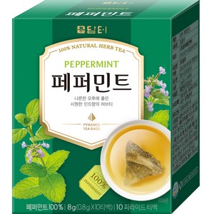 담터 페퍼민트 티백, 0.8g, 10개입, 1개