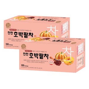 우리차 송원 진한 호박팥차, 1.5g, 100개입, 2개