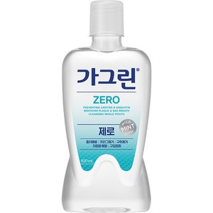 가그린 제로 구강청결제, 820ml, 1개