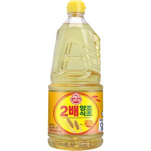 오뚜기 2배 양조식초, 1.5L, 1개