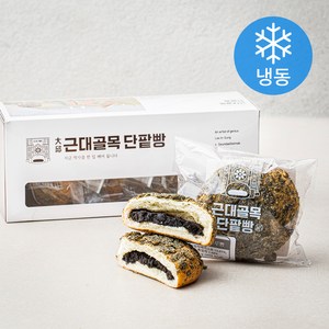 근대골목단팥빵 흑임자 소보루빵 (냉동), 125g, 5개