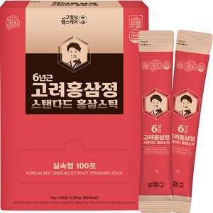 고철남헬스케어 6년근 고려홍삼정 스탠다드 홍삼스틱, 1.3kg, 1개