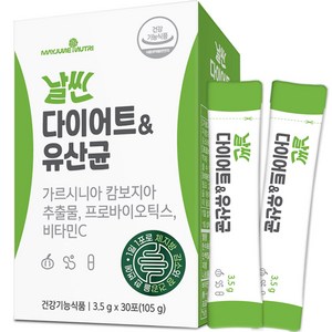 메이준뉴트리 날씬 다이어트 & 유산균, 105g, 1개