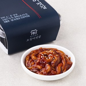 탐나는밥상 오징어젓갈, 200g, 1개