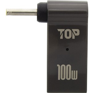 솔탑 USB C타입 DC변환 노트북 충전 젠더 100W 2.5 x 0.7 mm, SOLTOP-1354