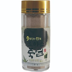 죽염부자 9번 구워 만든 로하스죽염 분말, 40g, 1개