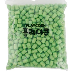 플레이콘 만들기재료 리필 500p, 녹색, 1개