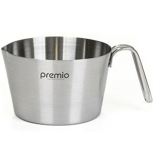 키친아트 프리미오 IH 컵앤팟 계량컵 16cm, 실버, 1500ml, 1개