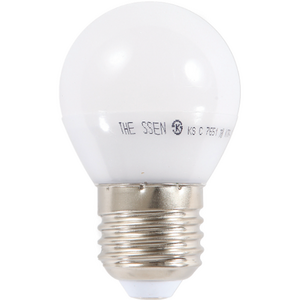 THESSEN LED 인치구 5W, 전구색, 1개