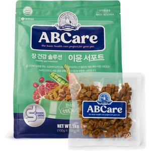 에이비씨케어 전연령 장 건강 솔루션 이뮨 서포트 소프트사료, 닭, 1kg, 1개