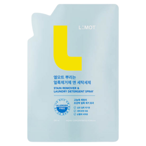 뿌리는 얼룩제거제 앤 세탁세제 리필, 280ml, 1개