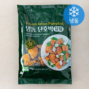 단호박 유피 (냉동), 1kg, 1개