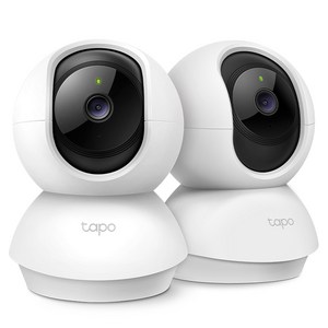 타포 360도 회전형 FHD WIFI 스마트 홈 CCTV 실내용, Tapo C200P2, 2개