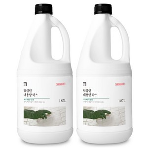 살림백서 딥클린 대용량 락스, 1.87L, 2개