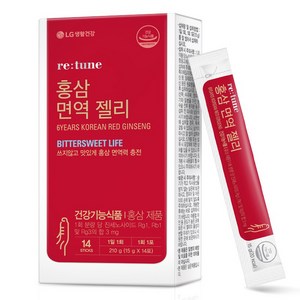 리튠 홍삼 면역 젤리 14개입, 210g, 1개