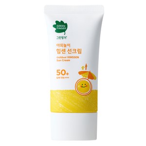 그린핑거 야외놀이 힘센 유아 선크림 SPF50+ PA++++, 70ml, 1개