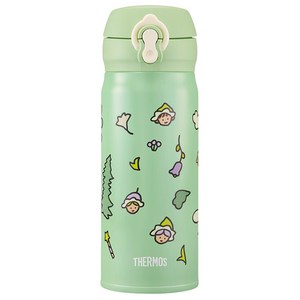 써모스 제로퍼제로 그래픽 원터치 텀블러, 드라이어드, 400ml, 1개