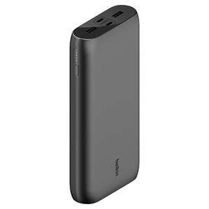 벨킨 부스트차지 32W PD 4포트 동시 고속충전 보조배터리 26000mAh, BPB016btBK, 블랙