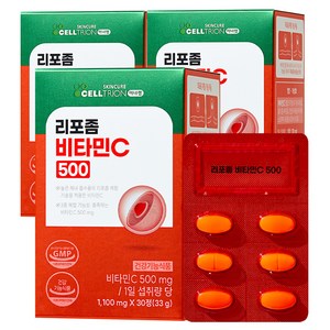 이너랩 리포좀 비타민C 500, 30정, 33g, 3개