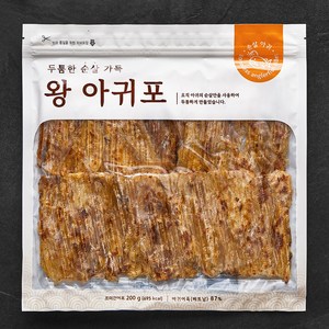 선홍수산식품 두툼한 순살 가득 왕 아귀포, 200g, 1개