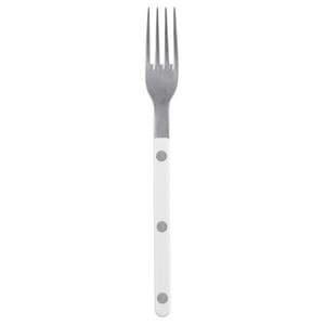 사브르 비스트로 빈티지 솔리드 케이크포크, 화이트, 1개