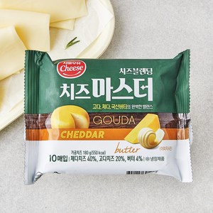 서울우유치즈 치즈마스터 10매입, 180g, 1개