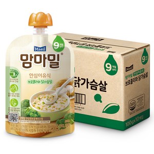 맘마밀 안심이유식 9개월부터, 100g, 10개