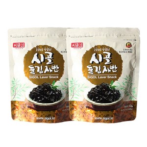 시골 돌김자반, 40g, 2개