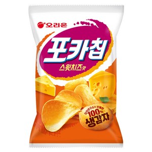 오리온 포카칩 스윗치즈맛 감자스낵, 60g, 1개