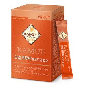 카무트 리얼 카무트 브랜드 밀 효소 30p, 90g, 1개