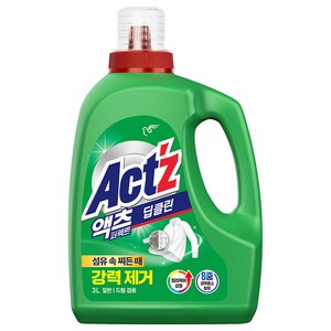 액츠 퍼펙트 딥클린 액상세제 본품, 3L, 1개