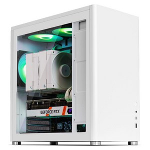 한성컴퓨터 2024 TFG AX3 코어i7 인텔 14세대 지포스 RTX 4070 Ti SUPER, 화이트, 32GB, 1TB, Fee DOS, AX3i707iRX