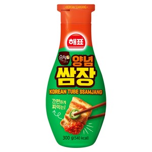 사조대림 해표 짜먹는 양념 쌈장, 300g, 1개