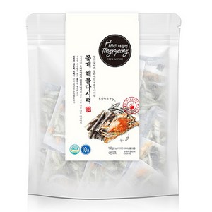 해통령 꽃게해물 다시팩 10p, 150g, 1개