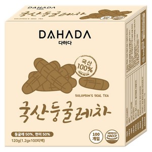 다하다 국산둥굴레차, 1.2g, 100개입, 1개