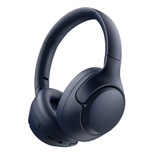 QCY H3 노이즈 캔슬링 블루투스 헤드셋, 네이비, QCY-H3 ANC APP HEADSET