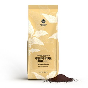 맥널티커피 에티오피아 예가체프 분쇄 원두 커피, 에스프레소, 500g, 1개