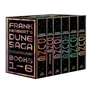 Fank Hebet's Dune Saga 6-Book Boxed Set:프랭크 허버트 듄 1-6 박스세트, Ace Books