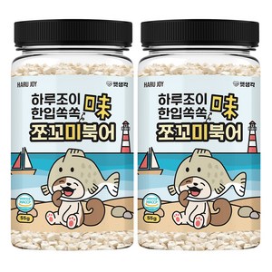 펫생각 강아지 하루조이 한입쏙쏙 쪼꼬미북어, 55g, 2개, 북어