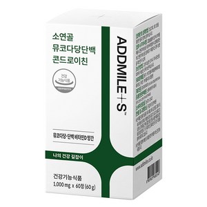 애드마일스 소연골 뮤코다당단백 콘드로이친 60g, 60정, 1개