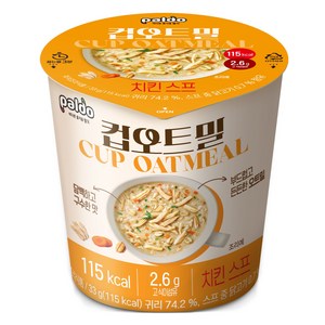 팔도 컵오트밀 치킨스프, 33g, 1개