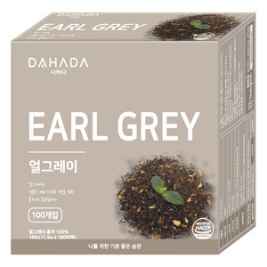 다하다 얼그레이, 1.6g, 100개입, 1개, 160g