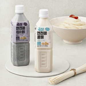 맑은물에 국산 연천콩 콩물과 풍국면 콩국수키트 1.2kg 2인분, 1세트