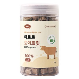 동원아르르 반려동물 토이트릿 동결건조 간식 1cm, 소간, 70g, 1개